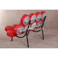 sofa moden mashmallow merah